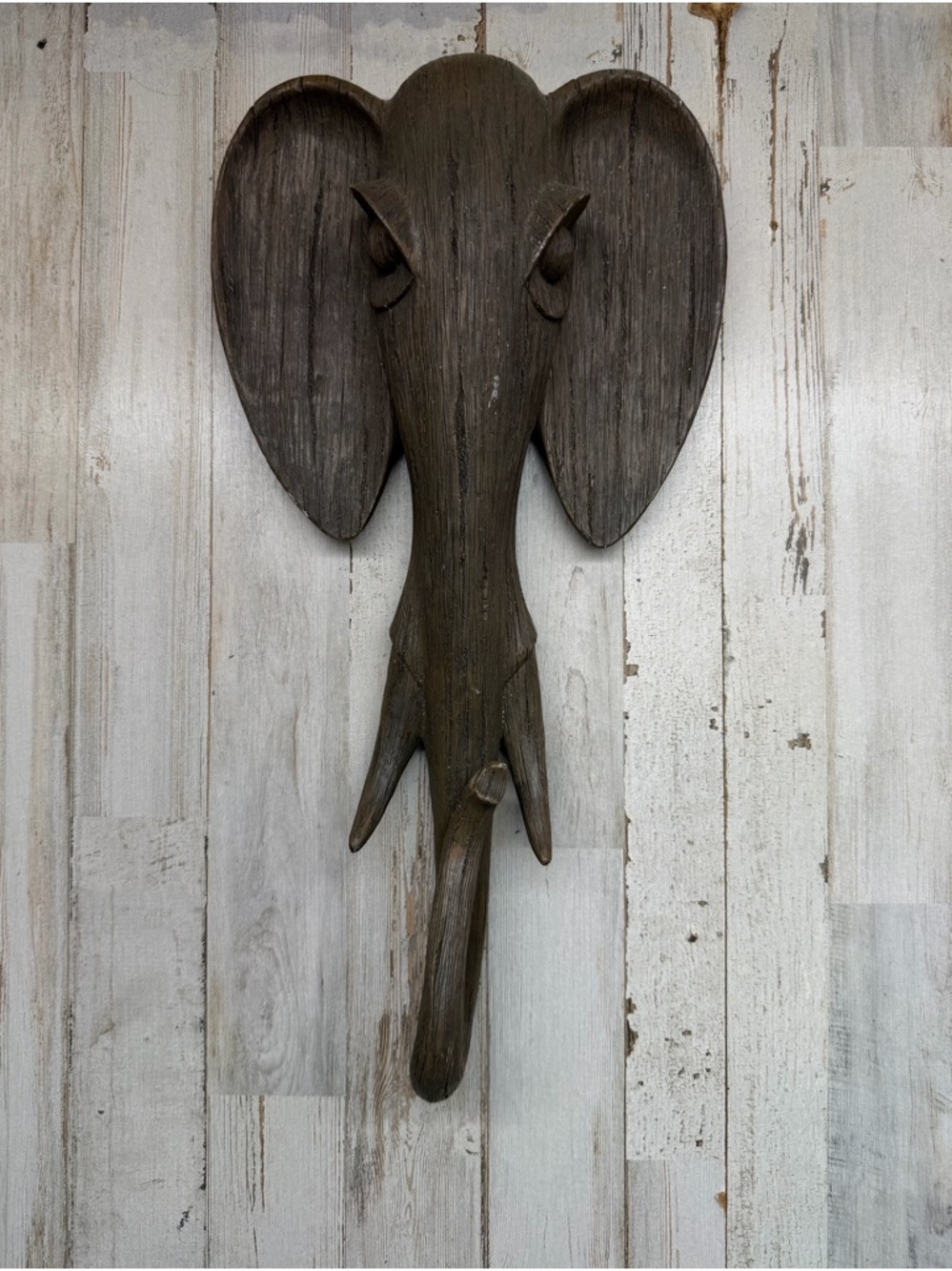 Design Toscano Elephant Savannah Mask  Wall Sculpture Africa 3-D COLLECTIBLE